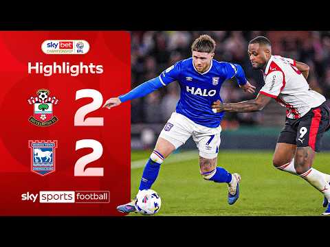 Tractor Boys set for BATTLE on last day for promotion! 👀 | Southampton 2-2 Ipswich | EFL Highlights
