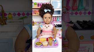 Download lagu Our Generation Doll Dinner Routine In Dollhouse Toy Kitchen #ourgenerationdoll mp3