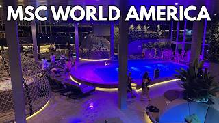 FIRST LOOK at MSC World America's Botanic Garden and Aurea Space