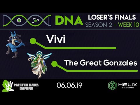 DNA 2.10 - Vivi (Lucario, Shulk) vs The Great Gonzales (Palutena) - L Finals