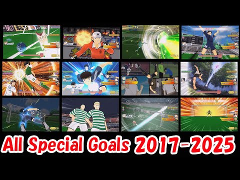All Special Goals / 全スペシャルゴール 2017-2025 in Captain Tsubasa Dream Team (20251231)