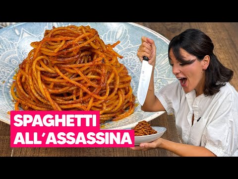 SPAGHETTI all’ASSASSINA – The original Italian “Assassin’s Spaghetti” with a crunchy crust