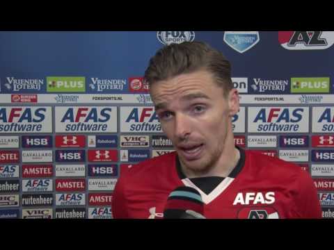 Reactie Rienstra na AZ - Sparta