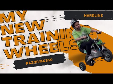 Hardline Adjustable Training Wheels for Razor MX 125, MX350, MX400, MX450, SX500 Unboxing & Assembly