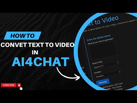 Text to Video Tutorial Thumbnail