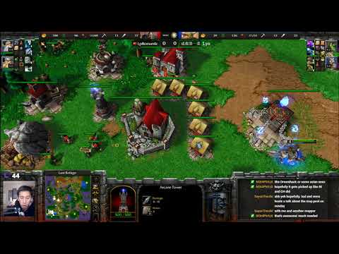 Romantic / Fortitude (HU) vs Lyn (Orc) - WarCraft 3 - WC2771