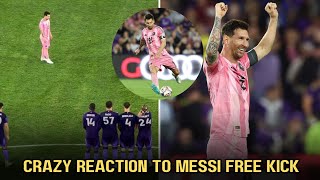 Download lagu Crazy Reaction to Messi Free kick And come back Vs Orlando City  mp3