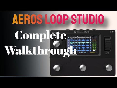 Aeros Loop Studio | The Complete Journey from Setup to Recording | Singular Sound | Steve Stine