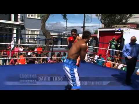 David Lobo vs Mario Mairena Paseo Colón San José Costa Rica 26 enero 2014