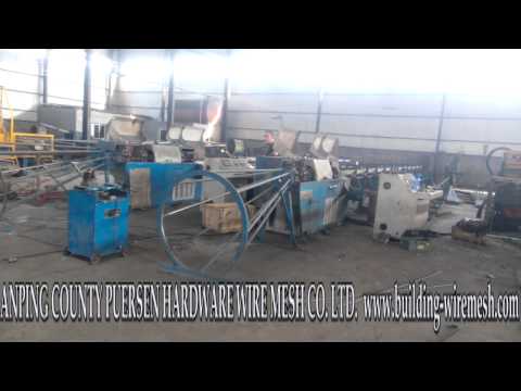 6----12mm make cut & straighting ribbing wire machine