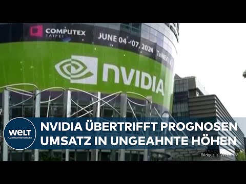 Video Thumbnail: NVIDIA: Geschäft beim Chipriesen läuft ungebremst – Umsatz steigt um mehr als 60 Prozent