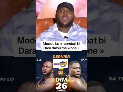 Modou lo dagnma diap si gualathieu abonnés vous #actualitésénégalaise #luttetv #2stv #modoulo #viral