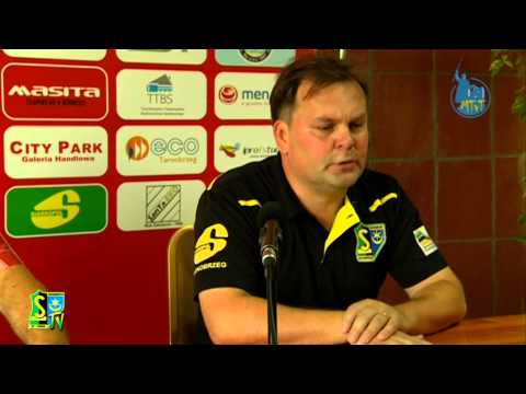 2014.08.09 Nadwiślan Góra - Siarka Tarnobrzeg - konferencja prasowa