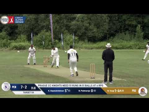 MOM: N.Tyagi - PCN vs PSG| Highlights | ECN Czech Super Series Week 2 | European Cricket Series 2020