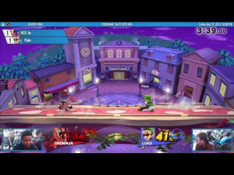 CSB 65 - NCG Jw (Greninja) vs Poke (Luigi) - Smash 4 Losers Finals