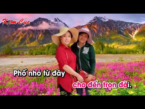 Karaoke Tân Cổ Thành Phố Buồn _ Song ca với Kim Cúc