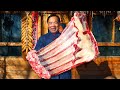 World Best Way To Eat HUGE BEEF RIBS Cooked Pickled Steamed Super Tasty Uncle Rural Gourmet