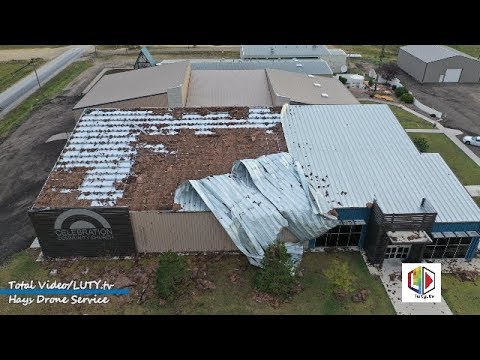 Severe Thunderstorm Damage - Hays, KS 8/13/19