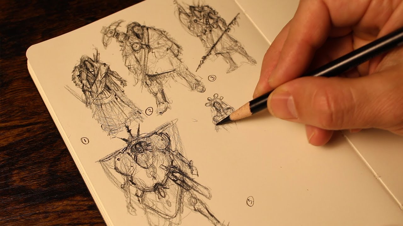 CREATE Your Dream Character with Silhouette Concept Art!