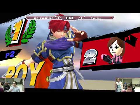 GAXS 2018 Smash 4 Bracket - duncathan (Lucario, Swordie) vs Overcast! (Ganondorf, Roy, Fox)