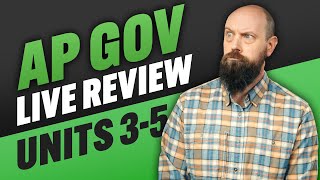AP Gov Livestream Review—Units 3-5 (90 minutes)