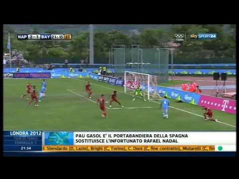 Amichevole Napoli-Bayern München 3-2  20/07/12