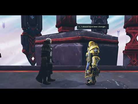 Anduin STAYS In The Shadowlands Cinematic | Genn Anduin Conversation | 9.2.5