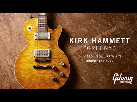 Gibson Custom Shop Kirk Hammett "Greeny" 1959 Les Paul Standard