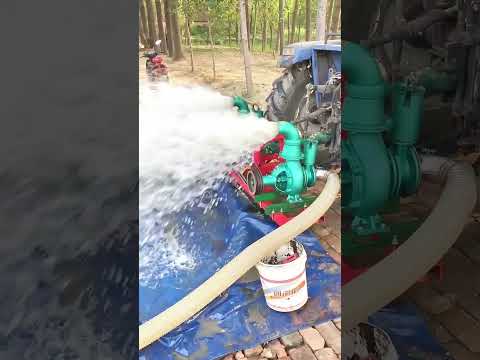 4 inch PTO pump 70HP Tractor drive 2 pcs 4 inch hand press centrifugal irrigation pump