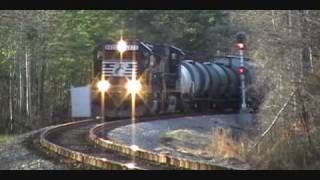 preview picture of video 'Eastbound NS 334 Coming Into Opelika, Al'
