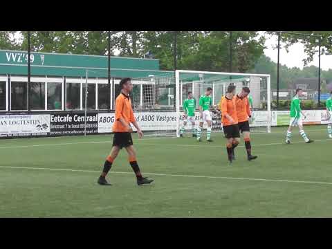 18 mei 2019 VVZ'49 3 - VV De Meern 2 com 0-4 Doelpunt Jordy, assist Tim (0-2)