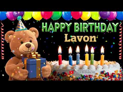 Lavon Happy birthday To You - Happy Birthday song name Lavon 🎁 🎂