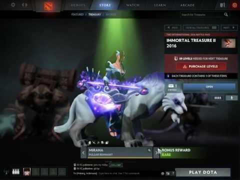 [PC] Dota 2 - Opening First Immortal Treasure II 2016