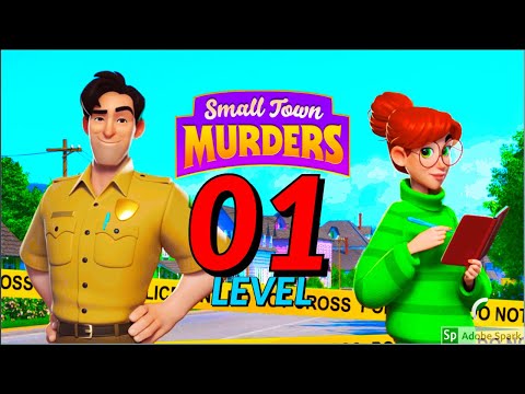 Small Town Murders : Match 3 Crime Mystery Stories Level 1 gameplay android ios new best game
