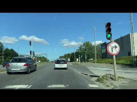 4K60fps Big Copenhagen Zone || Glostrup City || Stor København Glostrup  To Rødovre
