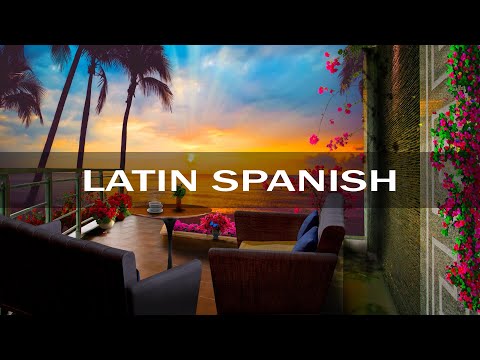 4k Spain Coffee Shop Ambience - Latin Spanish Music | Bossa Nova Guitar for Relaxing Background
