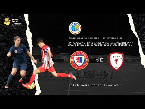 R1 Feminine Sud Est - SCMouansSartoux vs ASCannes - FEV22