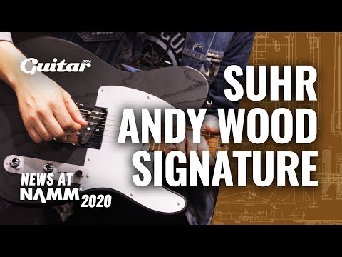 Andy Wood shows us his 2020 Suhr Modern T signature guitars #NAMM2020