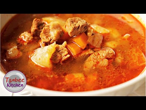 Hungarian Beef Goulash Soup recipe