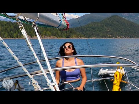 Living on a Small Sailboat in Canada's Cruisers Paradise | Off Grid Boat Life in British Columbia