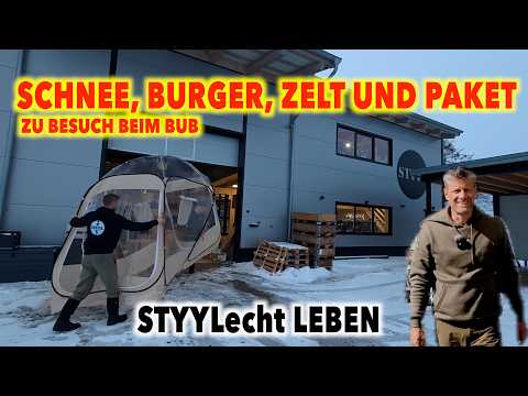#1331 ENDLICH BEIM BUB! Eine gesunde Mischung Wahnsinn mit Timo von STYYL | Schnee, Burger & Paket