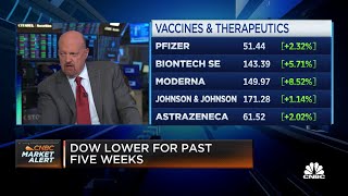Jim Cramer breaks down shares of Pfizer, Apple, McDonald's and more