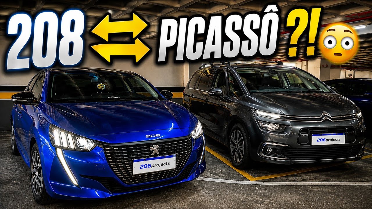 QUE TAL UM 208 IMACULADO EM TROCA DA PICASSÔ?!