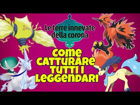 How to CATCH ALL the LEGENDARY Pokémon in the CROWN TIDES - Pokémon Sword and Shield DLC