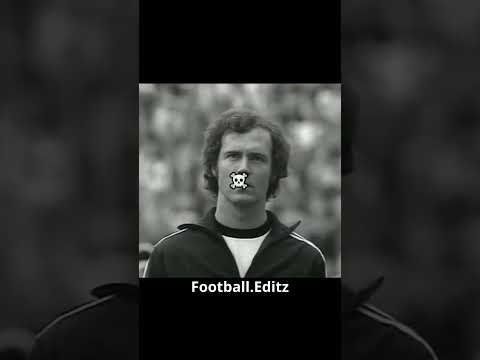 Franz Beckenbauer and Gerd Muller ☠️ #football #footballedits #beckenbauer #muller #cruyff #germany