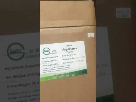 Aspartame, Packaging Type: Cardboard Drum, Packaging Size: 25KG