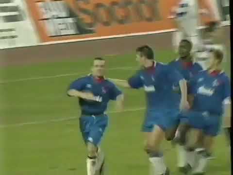 Austria Memphis (Vienna) 1-1 Chelsea 1994 - iconic John Spencer Goal