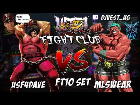 USF4 Fight Club - USF4Dave VS MLSwear FT10 Set