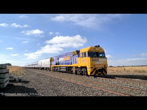 NR101 Leading 6MA8 "The Overland" Passenger Train (8/4/2022) - PoathTV Railways
