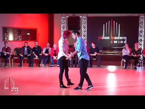 Milan Modern Swing 2019 Advanced All Stars J&J Miguel Ortega and Cynthia Grosbois